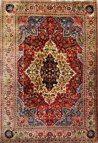 Tabriz rug from the imperial workshop of Maitre Hadji Alil, Iran circa 1920