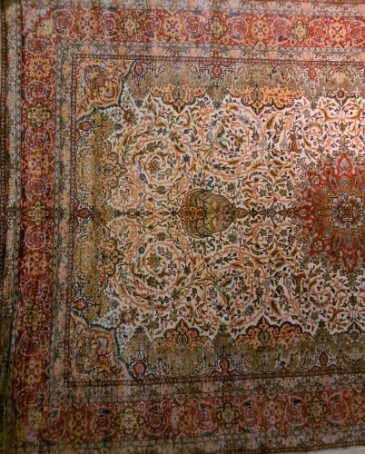 Tapis Hereke Turque vers 1960 - Tapisserie & Tapis Style 