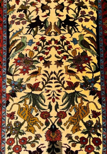  - Tapis Bidjar en velours de laine Kork, Iran XXe siècle