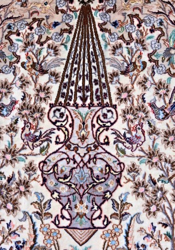 Tapis Ispahan Royal, Iran vers 1965/70 - Tapisserie & Tapis Style 