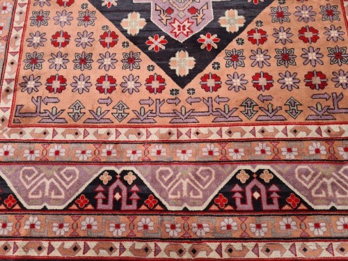 Tapis Samarcande en laine, Chine-Russie année 1950 - 