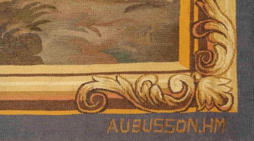  - Tapisserie d’Aubusson fin 19e Siècle en laine et en soie