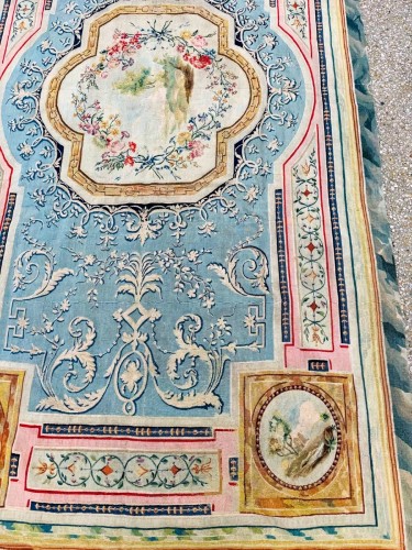 Antiquités - Tapis de la Manufacture de Beauvais, début XIXe siècle