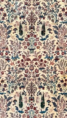 Tapestry & Carpet  - Isfahan carpet circa 1970