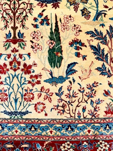 Isfahan carpet circa 1970 - 