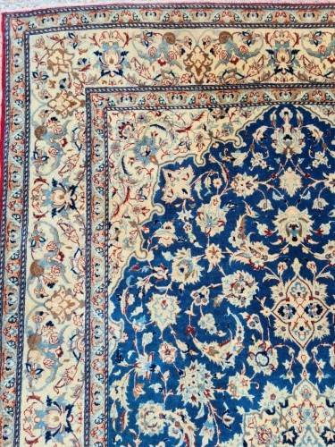 Tapisserie & Tapis Tapis - Tapis Naïn Abibian en laine et soie – Iran vers 1950