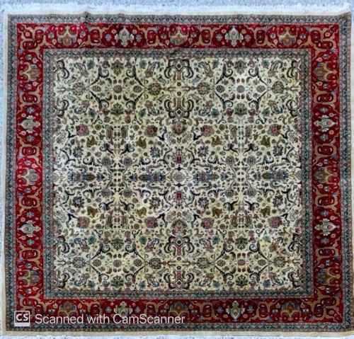 Important Tapis Tabriz, époque du Shah vers 1930