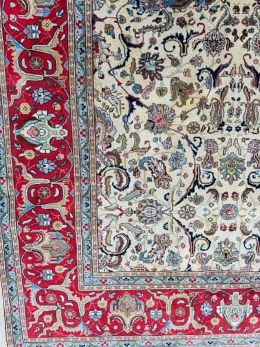  - Important Tapis Tabriz, époque du Shah vers 1930