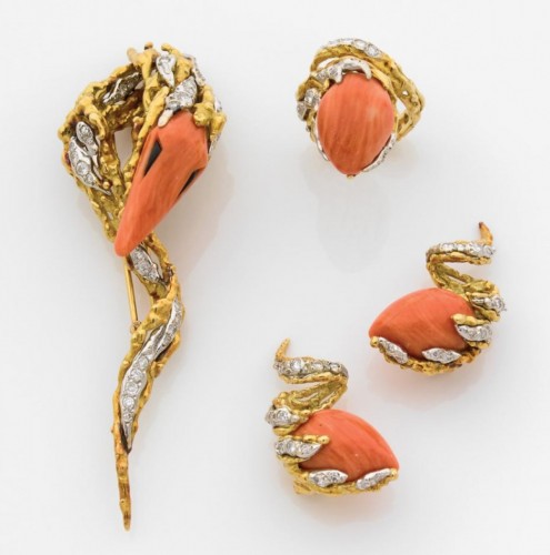 Antique Jewellery  - Maison Sterlé - Half set