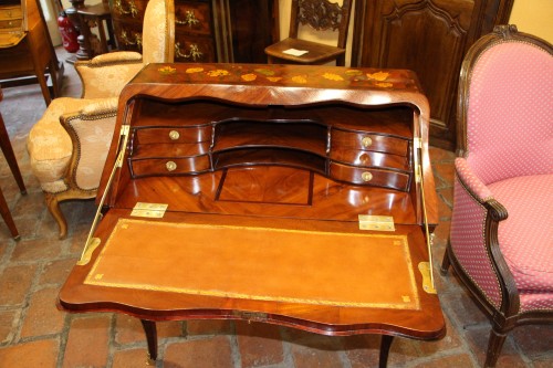 Louis XV - Louis XV Period Sloping Desk, Stamped, Antoine Mathieu Criard