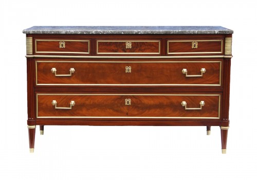 Important Louis XVI Period Chest of Drawers 