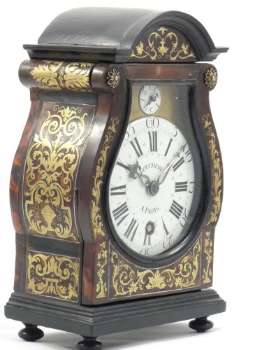 Pendule d'alcove "tête de poupée" d'époque Régence, début XVIIIe siècle - Horlogerie Style Régence