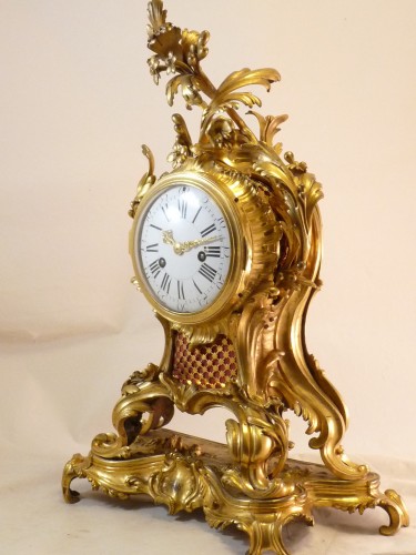 Horlogerie Pendule - Pendule d'époque Louis XV modèle de Saint Germain