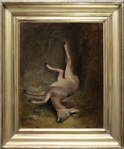 Friedrich Gauermann (1807–1862) - Trophée à la biche