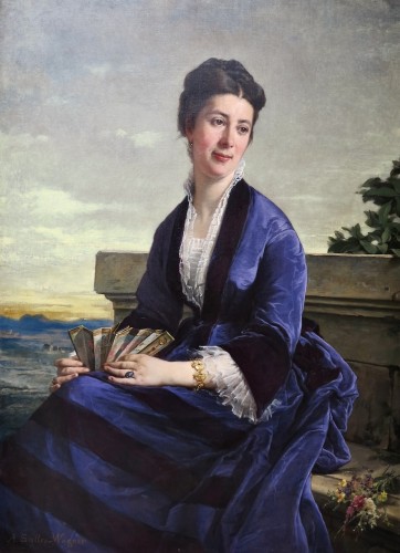 Adélaïde Salles-Wagner (1824–1890) - Portrait de M. et Mme Rougé