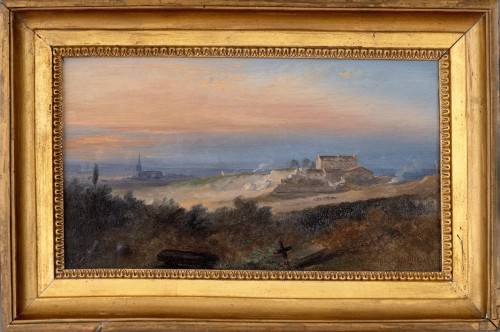 Jean-Jacques Champin (1796–1860) - Vue depuis Montmartre, Paris