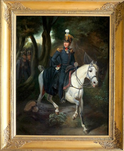 Louis Marin-Lavigne (1797–1860) - Portrait du colonel Charles-Louis de Chérisey