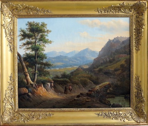 Alexandre Loisel (1783–1865) - Route de Subiaco à Tivoli