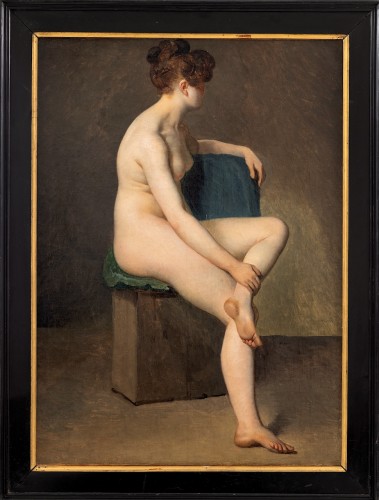 The model in the studio, School of Jacques-Louis David 