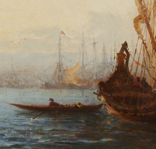 Félix Ziem (1821-1911) Constantinople - Galerie Delvaille