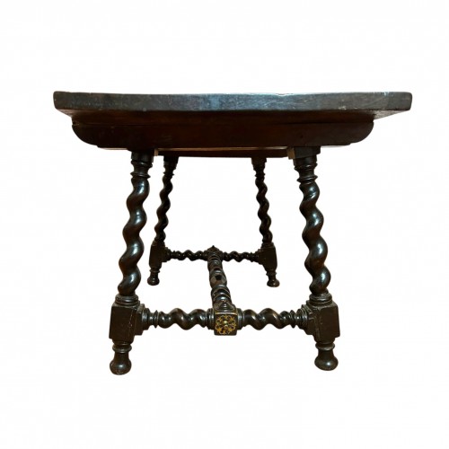 Tabouret d'assemblage portugais du début du XVIIe siècle - Sièges Style 