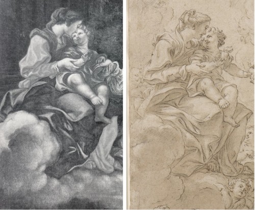 Giovanni Battista GAULLI, called Il BACICCIO (1639 - 1709) - Paintings & Drawings Style Louis XIV