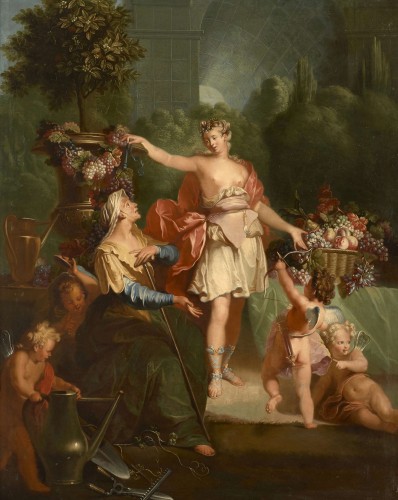 Nicolas BERTIN (1667-1736) - Vertumnus and Pomona