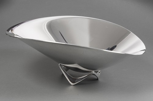G. Jensen - H. Koppel - Centre de table en argent massif - Emmanuel Redon Silver Fine Art
