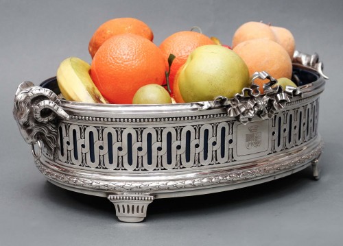 A.Aucoc – Solid silver planter 19th century - silverware & tableware Style Napoléon III