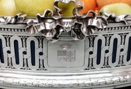 A.Aucoc – Solid silver planter 19th century - 