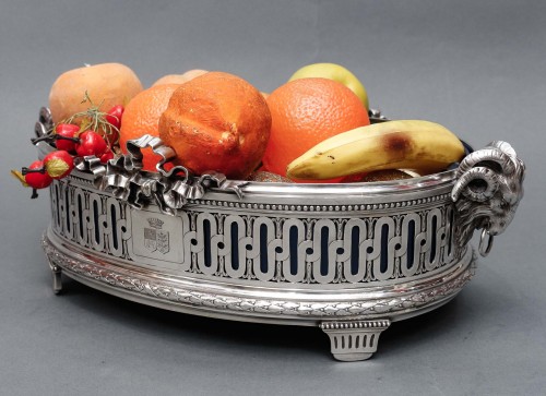 A.Aucoc – Solid silver planter 19th century - Napoléon III