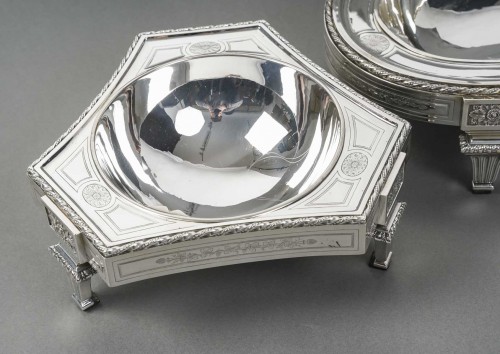 Boin Taburet – Solid silver centerpiece - 