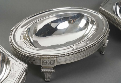 19th century - Boin Taburet – Solid silver centerpiece