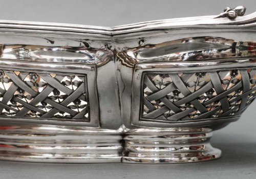 Napoléon III - Cardeilhac - Fruit Basket in Solid Silver 19th Century