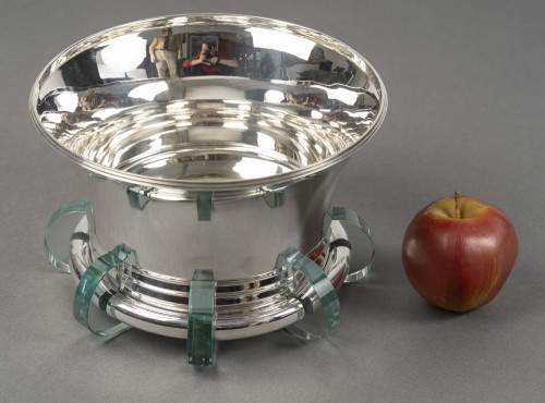 20th century - Jean E. Puiforcat  – 20th century solid silver centerpiece