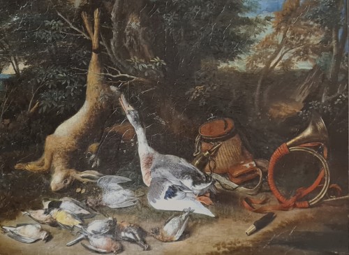 Nature morte aux gibiers, attribué à Adrian de Gryef - Galerie Eric Beaumont