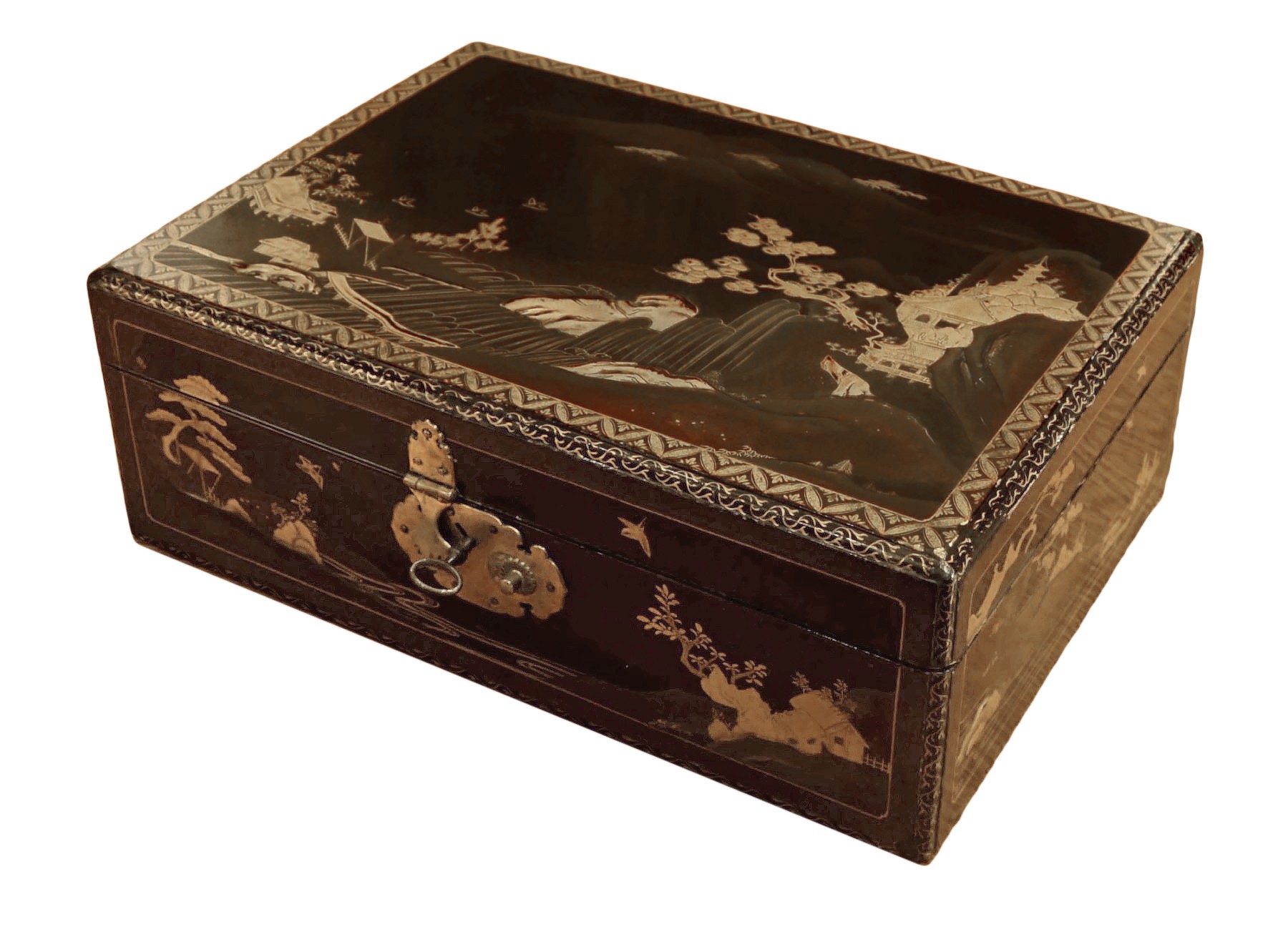 A Japanese Lacquer Box Ref