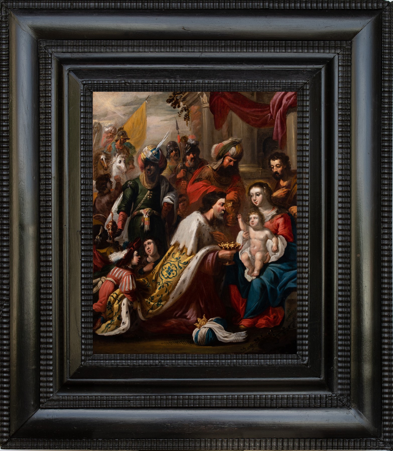 Adoration of the Magi 17th century Antwerp school Ref.105197