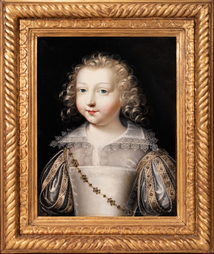 Portrait d’un jeune prince. Par Jean Ducayer XVIIe siècle