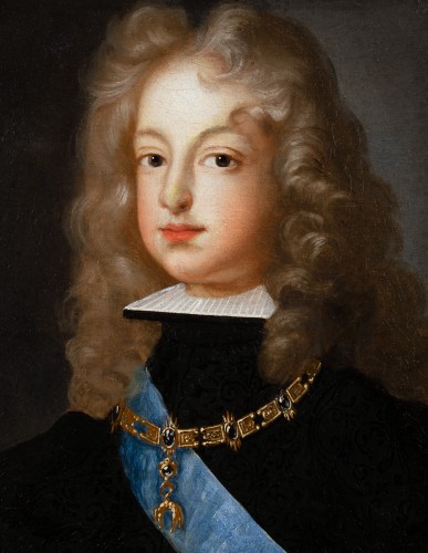 Portrait of King Philippe V, School of Hyacinthe Rigaud (1659-1743) - Paintings & Drawings Style Louis XIV