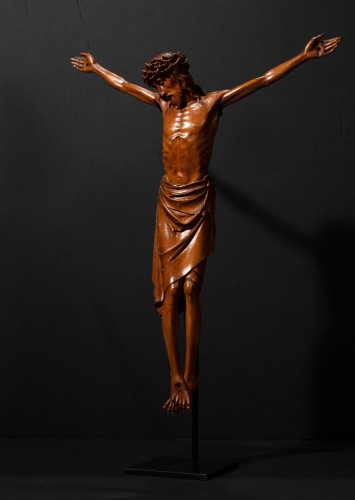 Christ en buis sculpté – Est de la France ou Pays Germanique XVIIIe siècle - Galerie FC Paris