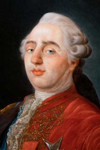 Portrait du Roi Louis XVI - Atelier d'Antoine-François Callet (1741-1823) - Tableaux et dessins Style Louis XVI