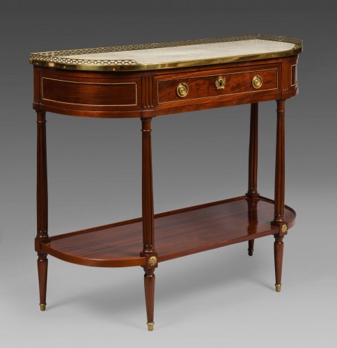 Louis XVI - Console Louis XVI en acajou