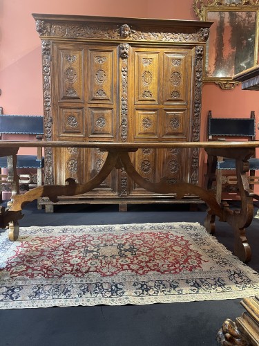 Italian table « à lyre » - 