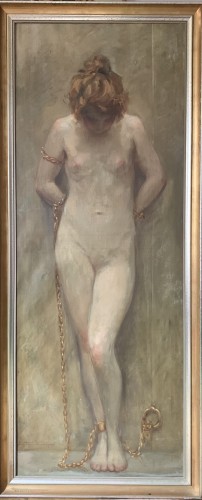 Andromeda  Chained Signed Robert Schiff (1868-1935)