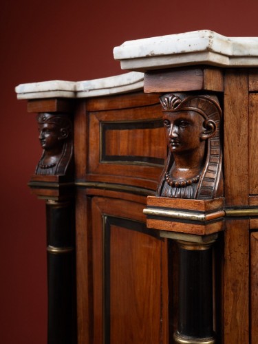 &#039;Consulat&#039; Chest Of Drawers in &quot;Retour d&#039;Egypte&quot; Style - 