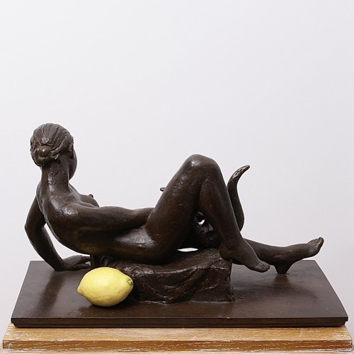 "Pasiphaé" - Maurice Barraud (1889-1954)  rare et grand bronze à cire perdue, fonte Pastori - Galerie Latham