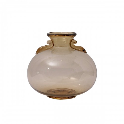 Grand vase en verre dessiné par Napoleone Martinuzzi pour V.S.M. Venini & Co