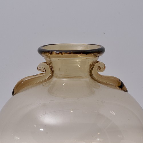Large Glass Vase designed by Napoleone Martinuzzi for V.S.M. Venini &amp; Co - 