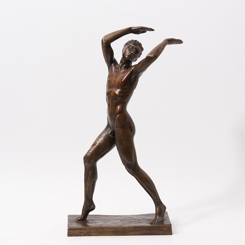 Sculpture Sculpture en Bronze - La Danse - Carl-Albert Angst 1924